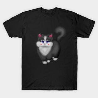 Lovely Black Cat T-Shirt